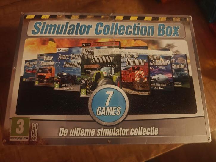 Simulator Collection Box - PC Games, Spelcomputers en Games, Games | Pc, Zo goed als nieuw, Simulatie, 1 speler, Vanaf 3 jaar