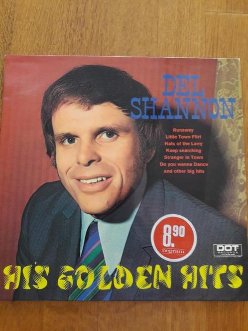 Del Shannon  *His Golden Hits* LP Vinyl, Cd's en Dvd's, Vinyl | Pop, Gebruikt, 1980 tot 2000, Ophalen of Verzenden