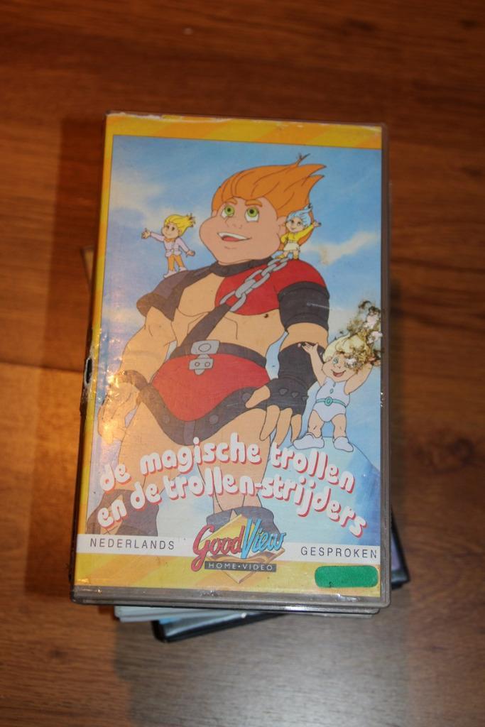 vhs tekenfilms (1) diversen, Cd's en Dvd's, VHS | Kinderen en Jeugd, Gebruikt, Tekenfilms en Animatie, Ophalen of Verzenden