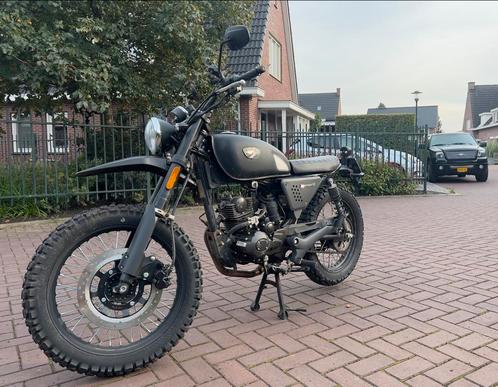 Hanway scrambler 50cc (start niet), Fietsen en Brommers, Brommers | Overige merken, Gebruikt, Ophalen