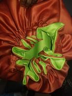 Omkeerbare Haarbonnet - Lime Groen & Oranje, Kleding | Dames, Hoed, Nieuw, Handgemaakt, One size fits all