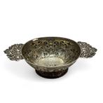 18e eeuwse zilveren brandewijnkom, Johannes Ennema 1730, Antiek en Kunst, Antiek | Goud en Zilver, Ophalen of Verzenden, Zilver