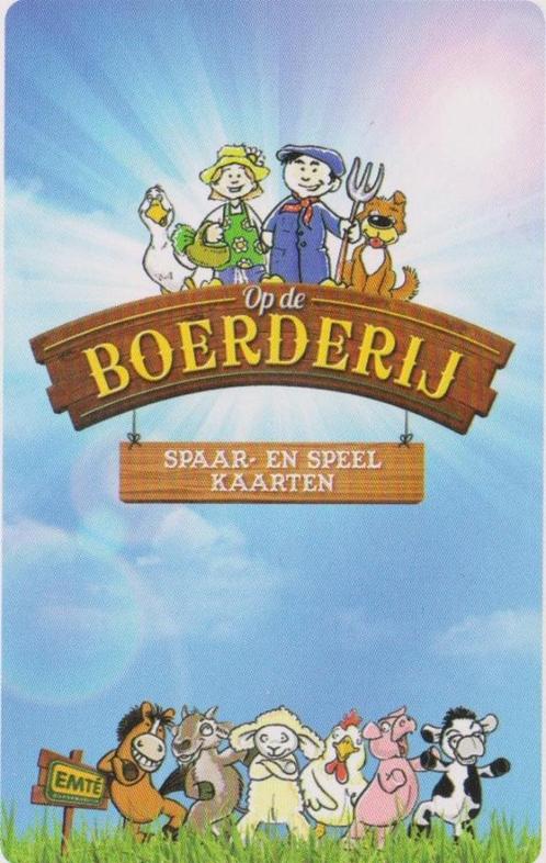 Emté boerderijkaarten: bijna alle kwartetten compleet, Verzamelen, Supermarktacties, Verzenden