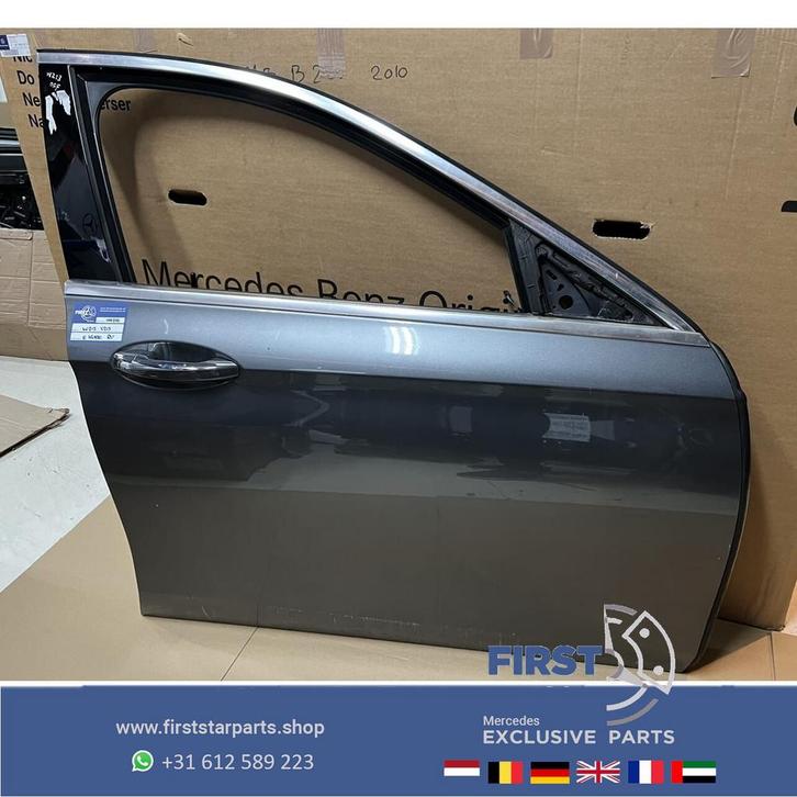 W213 PORTIER RECHTS COMPLETE DEUR Mercedes E KLASSE 2016-202, Auto-onderdelen, Carrosserie en Plaatwerk, Deur, Mercedes-Benz, Voor