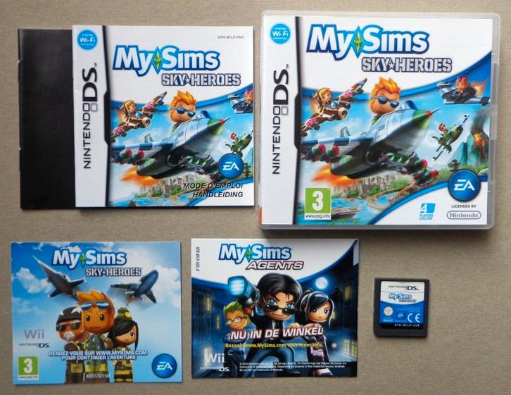 My Sims Sky Heroes voor de Nintendo DS Compleet, Spelcomputers en Games, Games | Nintendo DS, Zo goed als nieuw, Simulatie, 1 speler