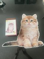 Hema puzzel kat / poes 332 stukjes, Hobby en Vrije tijd, Denksport en Puzzels, Ophalen of Verzenden, Minder dan 500 stukjes, Zo goed als nieuw