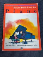 Recital book level 1a piano, Muziek en Instrumenten, Bladmuziek, Ophalen of Verzenden, Gebruikt, Les of Cursus, Piano