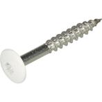 50 -100 Trespa schroeven RVS, WIT (RAL 9010) 25 gevelbouw, Verzenden, Nieuw, Minder dan 180 cm, Overige typen