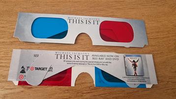 Michael Jackson This Is It 3D Grammy Bril beschikbaar voor biedingen
