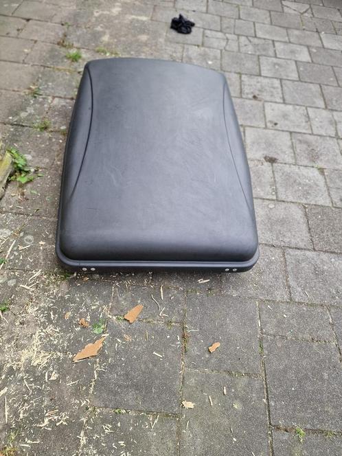 Dakkoffer, skibox, travelbox met dakdragers, Auto diversen, Dakkoffers, Gebruikt, Ophalen