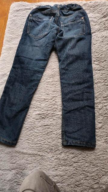 Termo Jeans Broek - Maat 128 beschikbaar voor biedingen