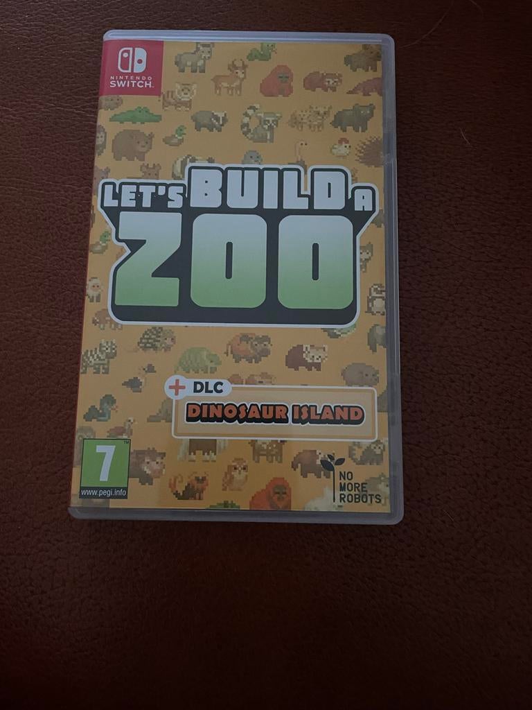 Nintendo Switch game Lets build a Zoo, Ophalen of Verzenden, Zo goed als nieuw, Simulatie
