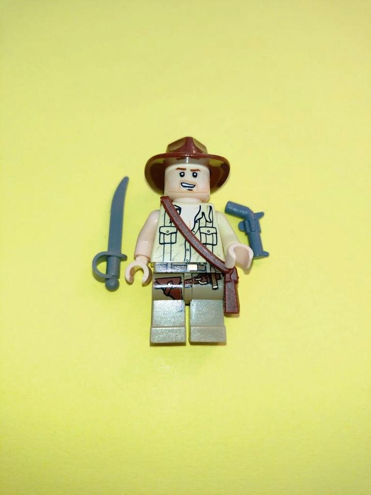 LEGO INDIANA JONES FIGUUR/POPPETJE, Kinderen en Baby's, Speelgoed | Duplo en Lego, Zo goed als nieuw, Lego, Losse stenen, Ophalen of Verzenden
