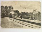 Renesse 1913 Station Halte RTM met Stoomtram, Verzamelen, Verzenden, Voor 1920, Gelopen, Zeeland