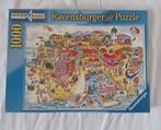Ravensburger Puzzel Vakantieoord (Mirror Image) - 1000 stuk, Ophalen of Verzenden, 500 t/m 1500 stukjes, Gebruikt, Legpuzzel