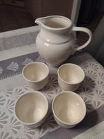 Melkkan met 4 bekers, Antiek en Kunst, Ophalen