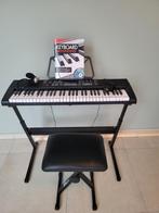 Max Music KB4 Keyboard - Ideaal voor beginners!, Muziek en Instrumenten, Keyboards, Met standaard, Ophalen, Overige merken, 61 toetsen