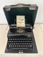 Olympia Progress vintage typemachine met koffer ca 1935, Diversen, Typemachines, Ophalen, Gebruikt