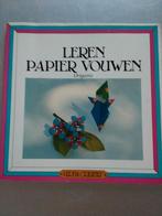 Leren papier vouwen, Hobby en Vrije tijd, Knutselen, Ophalen, Zo goed als nieuw