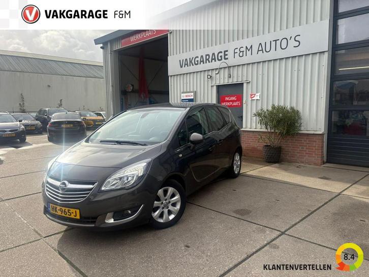 Opel Meriva 1.4 Turbo Cosmo LPG, Auto's, Opel, Bedrijf, Te koop, Meriva, ABS, Achteruitrijcamera, Airbags, Airconditioning, Alarm