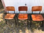 Eromes stoelen stapelbaar retro schoolstoel, Ophalen, Gebruikt, Retro vintagd dutch design, Eromes