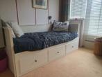 Ikea bed Hemnes, Ophalen, Wit, Tweepersoons, Zo goed als nieuw