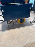 Bak kruiwagen met deksel, blauw. Antilek band. merk Hummer, Ophalen, Gebruikt, Handmatig, Tweewielig