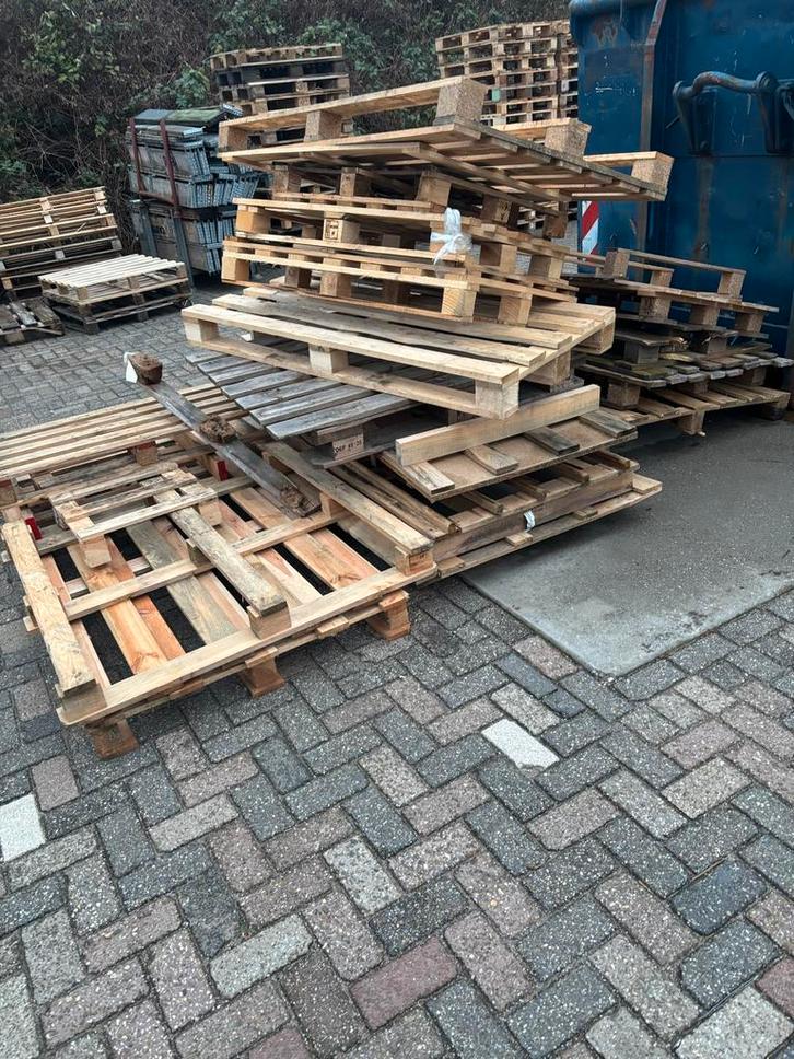 Pallets voor Openhaardhout - Gratis Af te Halen, Doe-het-zelf en Verbouw, Hout en Planken, Ophalen