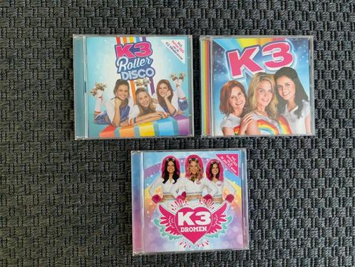 3 X CD's K3 - K3 CD Dromen Roller Disco, Cd's en Dvd's, Cd's | Kinderen en Jeugd, Gebruikt, Muziek, Ophalen of Verzenden