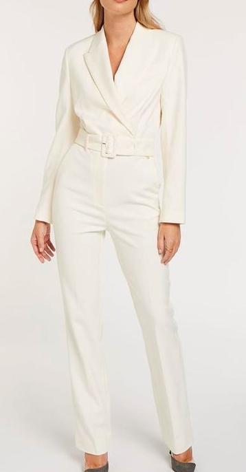 Creme, Ecru, JoshV, Josh V Jumpsuit, broekpak S beschikbaar voor biedingen