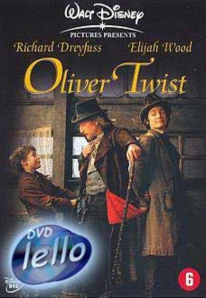Disney's Oliver Twist (1997 Richard Dreyfuss, Elijah Wood), Cd's en Dvd's, Dvd's | Avontuur, Nieuw in verpakking, Alle leeftijden