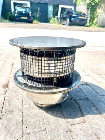Trekkap dubbelwandig 15/20 cm rvs beschikbaar voor biedingen