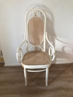 Rotan stoel wit, Huis en Inrichting, Stoelen, Ophalen, Riet of Rotan, Gebruikt, Wit