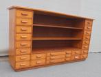Vintage  schoolkast  ladekast  boekenkast, Ophalen of Verzenden