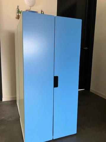 Ikea Stuva kast blauw met wit beschikbaar voor biedingen