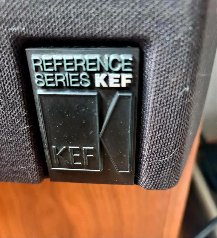 KEF 104/2 Reference Series Speakers, Audio, Tv en Foto, Luidsprekers, Gebruikt, Front, Rear of Stereo speakers, 120 watt of meer