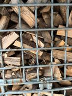 Droog haardhout een mix van hardhout soorten €130 per m3, Tuin en Terras, Haardhout, 3 tot 6 m³, Ophalen of Verzenden, Blokken