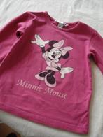 Nieuw rose H&M shirt, lange mwn. Minnie Mouse opdruk, mt. 92, Kinderen en Baby's, Meisje, Ophalen of Verzenden, Zo goed als nieuw