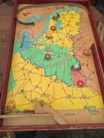 Vintage Jaren 50 Spel - Benelux Tour, Hobby en Vrije tijd, Gezelschapsspellen | Bordspellen, Een of twee spelers, Ophalen of Verzenden