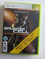 Xbox Tom Clancy's Splinter Cell Pandora Tomorrow (promo), Spelcomputers en Games, Games | Xbox Original, Vanaf 12 jaar, Avontuur en Actie