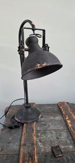 Vintage stoere tafellamp, Ophalen, Minder dan 50 cm