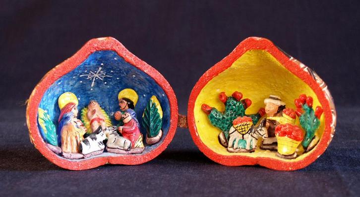 Kerststal uit Peru, Diversen, Kerst, Ophalen of Verzenden