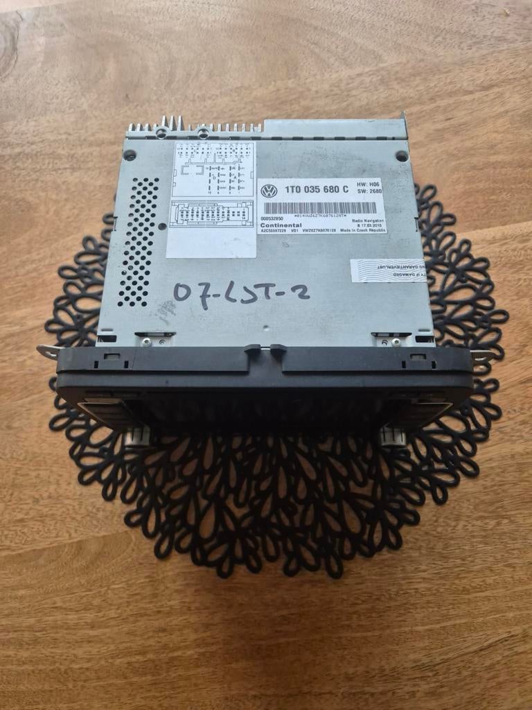 VW Autoradio met Navigatie, Ophalen of Verzenden, Gebruikt