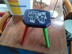 Kinderkrukje met Koe - Handgemaakt en Uniek! 34 hg x 32 br, Gebruikt, Overige kleuren, Kindvriendelijk, Ophalen of Verzenden
