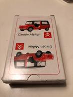 Citroën Mehari kaartspel - is compleet (incl. twee jokers), Ophalen of Verzenden, Zo goed als nieuw, Speelkaart(en)