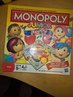 Monopoly Junior Party - Leuk familiespel!, Hobby en Vrije tijd, Gezelschapsspellen | Bordspellen, Drie of vier spelers, Ophalen of Verzenden