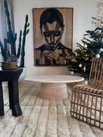 Prachtige nieuwe travertin coffee table, Ophalen of Verzenden