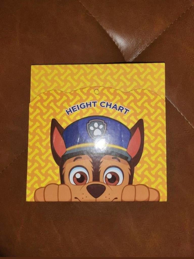 Paw patrol groeimeter, Kinderen en Baby's, Kinderkamer | Inrichting en Decoratie, Ophalen