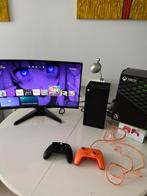 Xbox serie X inclusief monitor 27 inch, Spelcomputers en Games, Spelcomputers | Xbox Series X en S, Ophalen, Zo goed als nieuw