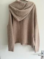 H&M Gebreide Hoodie - Maat M, Ophalen of Verzenden, Zo goed als nieuw, Maat 38/40 (M), Beige